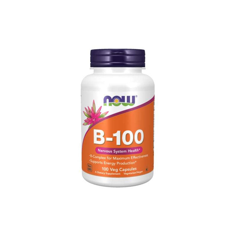 NOW Foods NOW0436 Vitamin B-100 - 100 veg caps