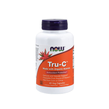 NOW Foods NOW707 Tru-C with Acerola - 60 veg caps