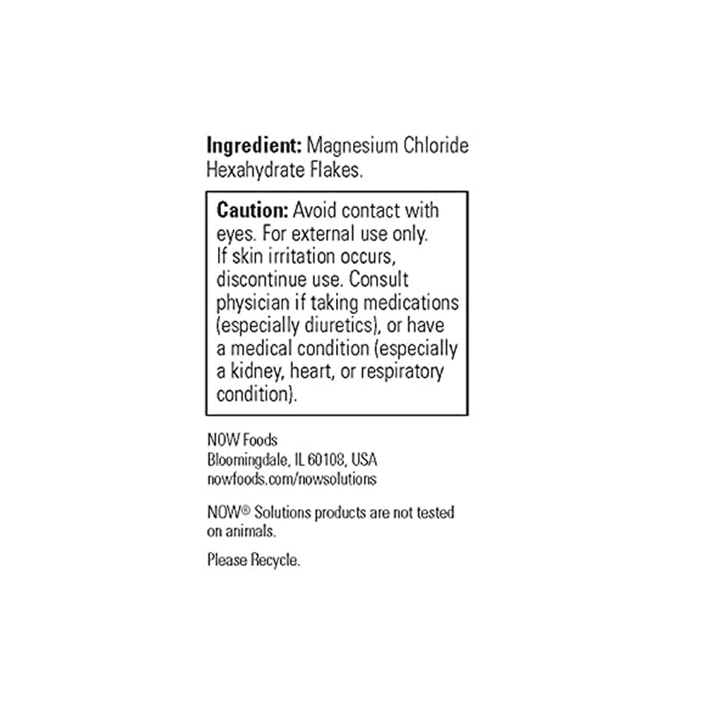 NOW Foods NOW7738 Magnesium Flakes - 1531 g