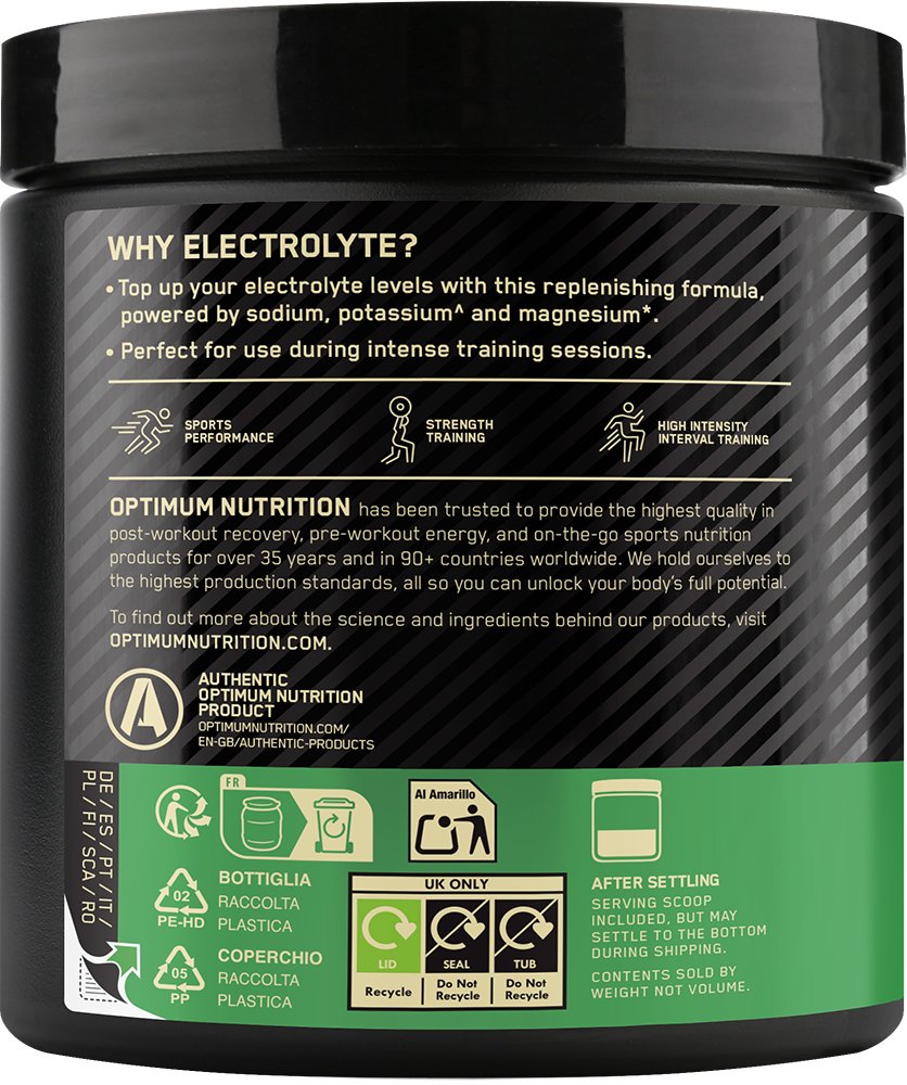 Optimum Nutrition Electrolyte Powder - 264 g