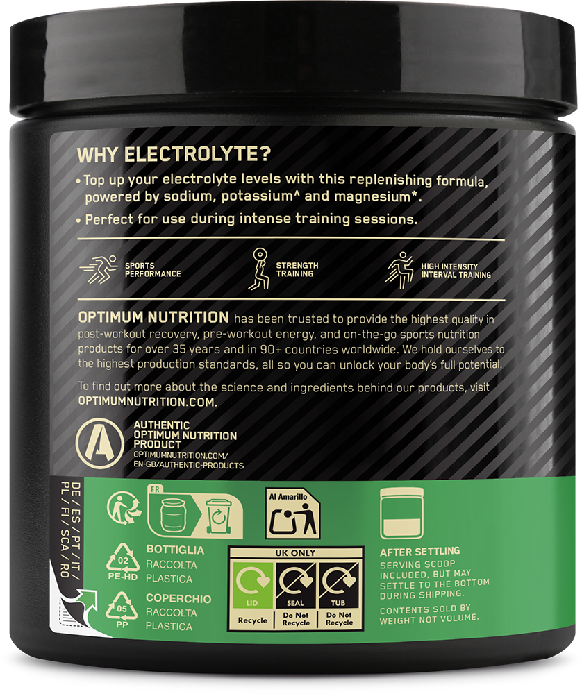 Optimum Nutrition Electrolyte Powder - 264 g