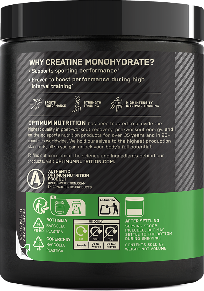Optimum Nutrition Flavoured Micronised Creatine Powder - 360 g