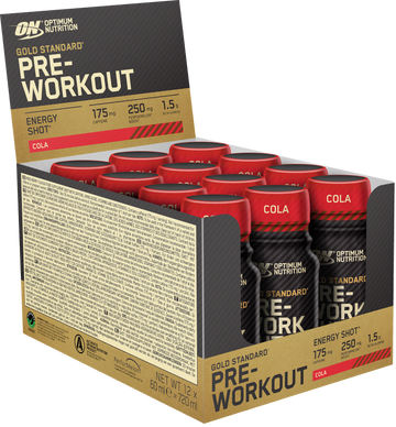 Optimum Nutrition Gold Standard Pre-workout Shot - 12 x 60 ml