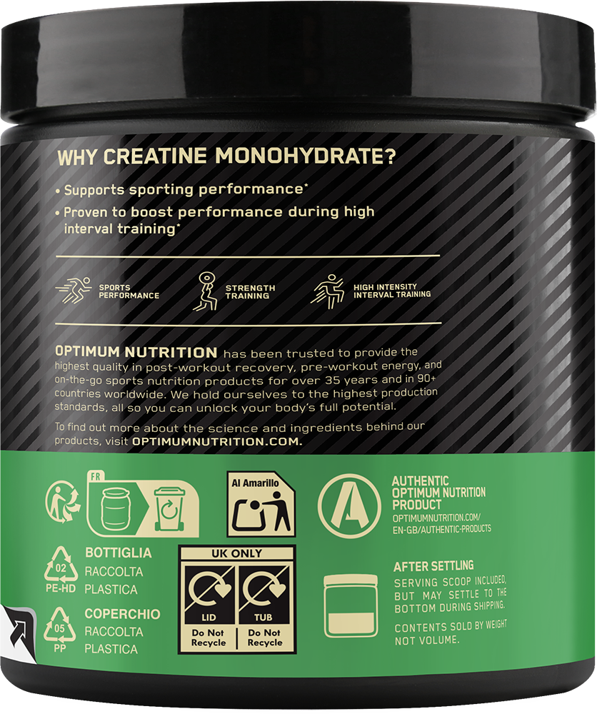 Optimum Nutrition Micronised Creatine Powder
