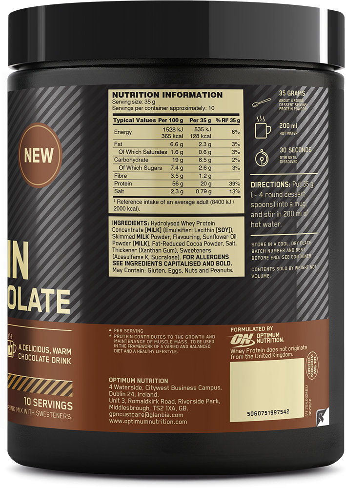 Optimum Nutrition Protein Hot Chocolate - 350 g