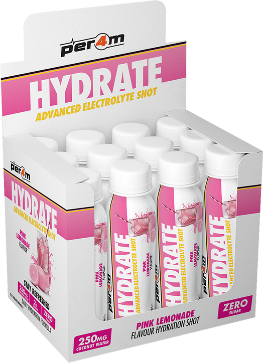 PER4M Hydrate Advanced Electrolyte Shot - 12 x 100 ml