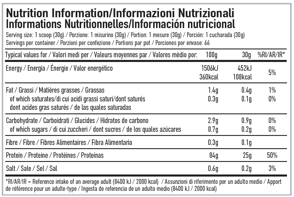 PER4M Isolate Zero - 2000 g