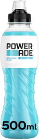 Powerade Zero Sugar - 12 x 500 ml - Mountain Blast