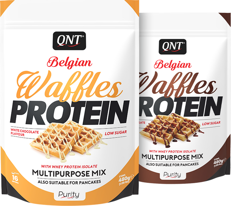 QNT Belgian Protein Waffles - 480 g