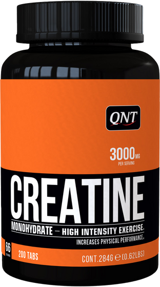 QNT Creatine Monohydrate Pure - 200 tabs