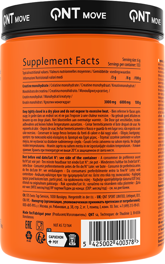 QNT Creatine Monohydrate Pure