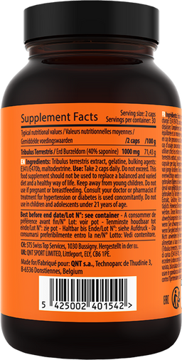 QNT Tribulus Terrestris - 60 caps