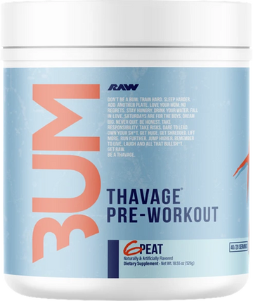 RAW CBUM Thavage Pre-workout - 20 servings