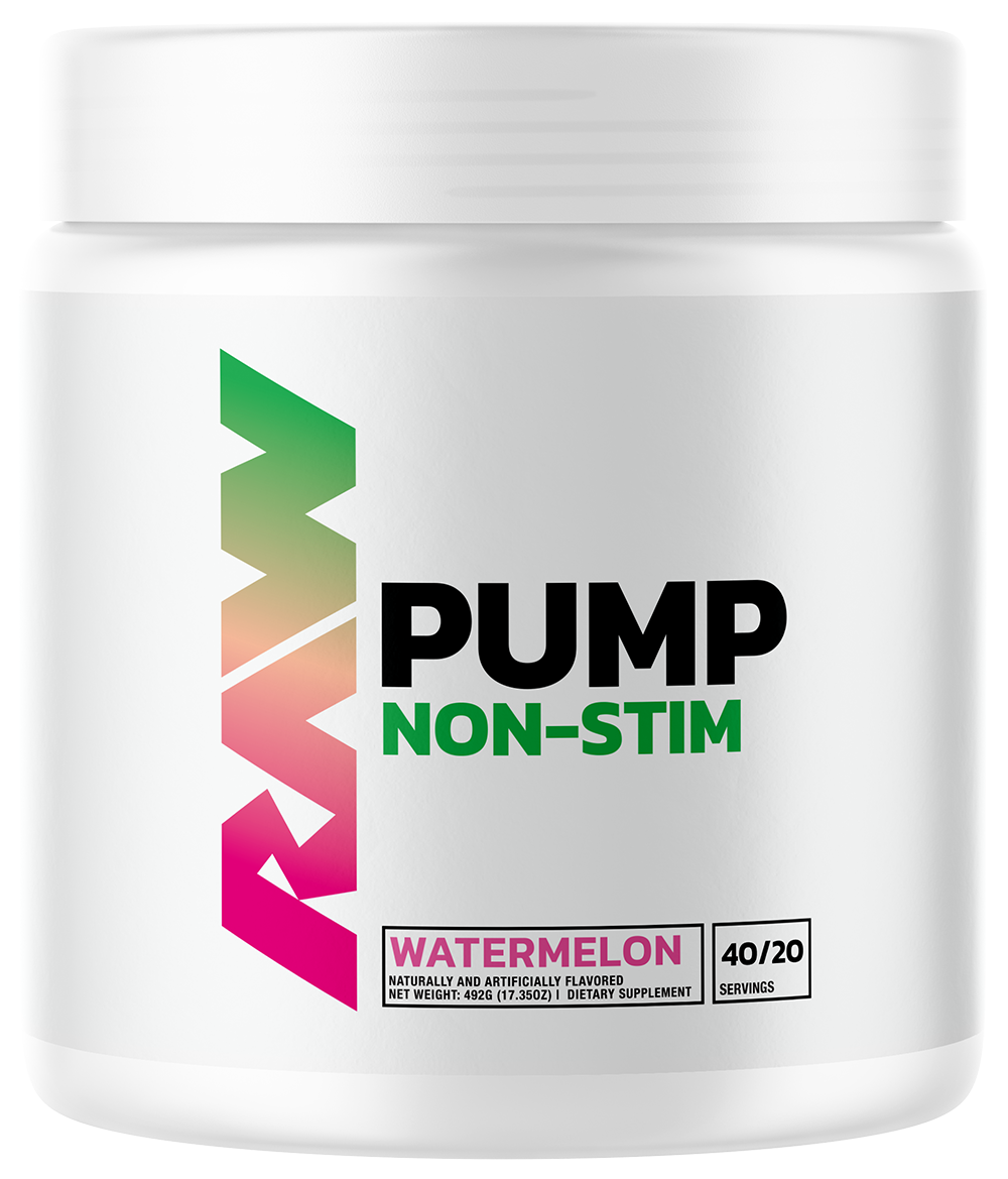 RAW Pump Non-Stim Pre-workout - 480 g