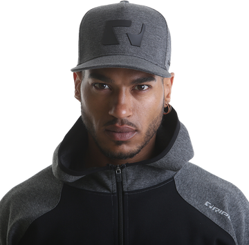 RIPT RCHAT724 Ript Snapback Hat - Grey Marl