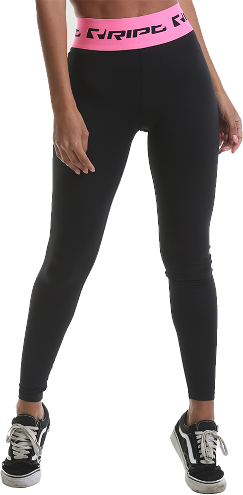 RIPT RCLPNT718 Ladies Waist Legging - Pink