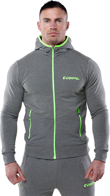 RIPT RCSWT703 Mens Slimfit TL Hoodie - Grey - S