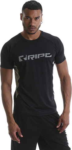 RIPT RCTS730 Mens Contrast Shirt - Black