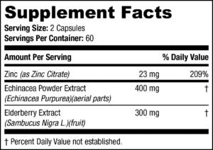 SAN Immune Relief - 120 veg caps