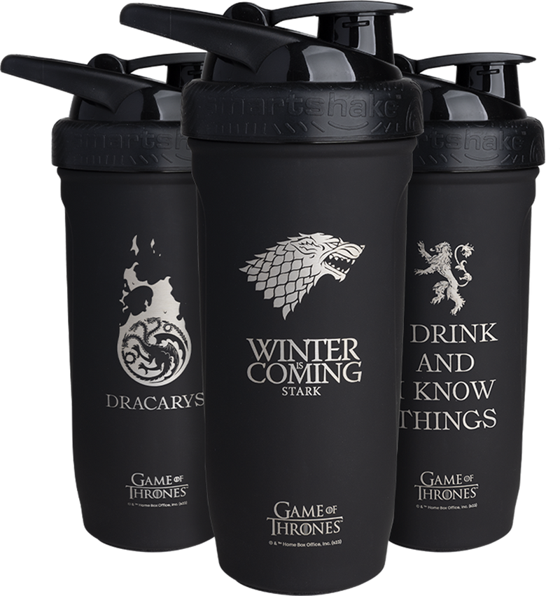 Smartshake Game Of Thrones Reforce Stainless Steel - 900 ml