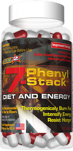 Stacker2 7-Phenyl Stack - 100 caps