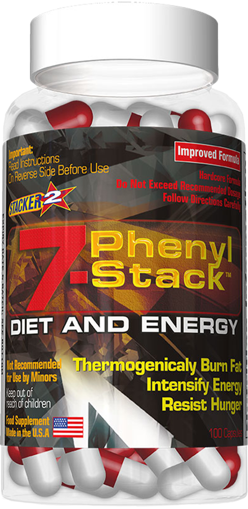 Stacker2 7-Phenyl Stack - 100 caps