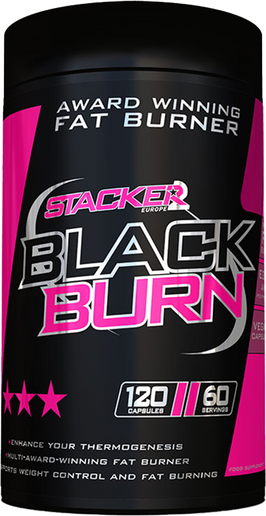 Stacker2 Black Burn - 120 caps
