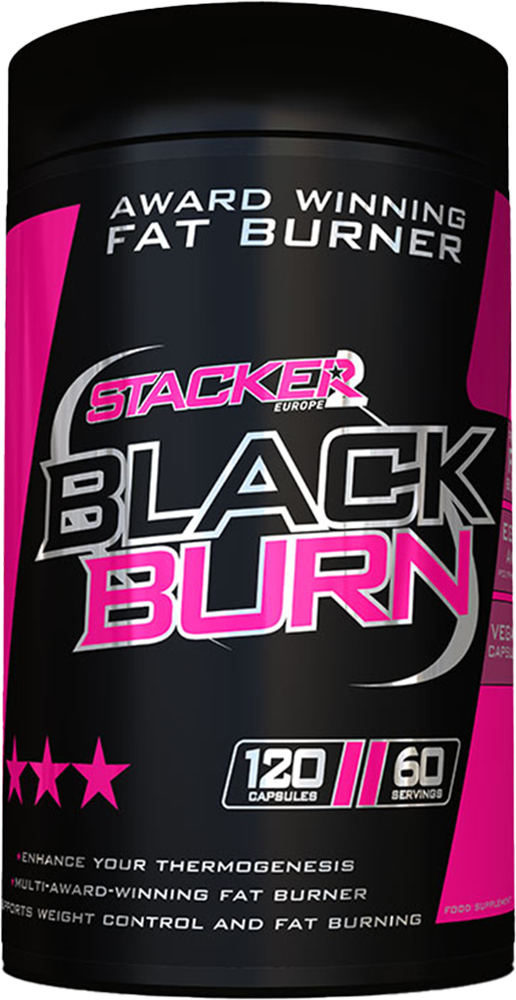 Stacker2 Black Burn - 120 caps