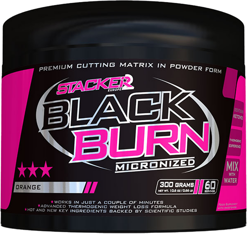 Stacker2 Black Burn Micronized - 300 g