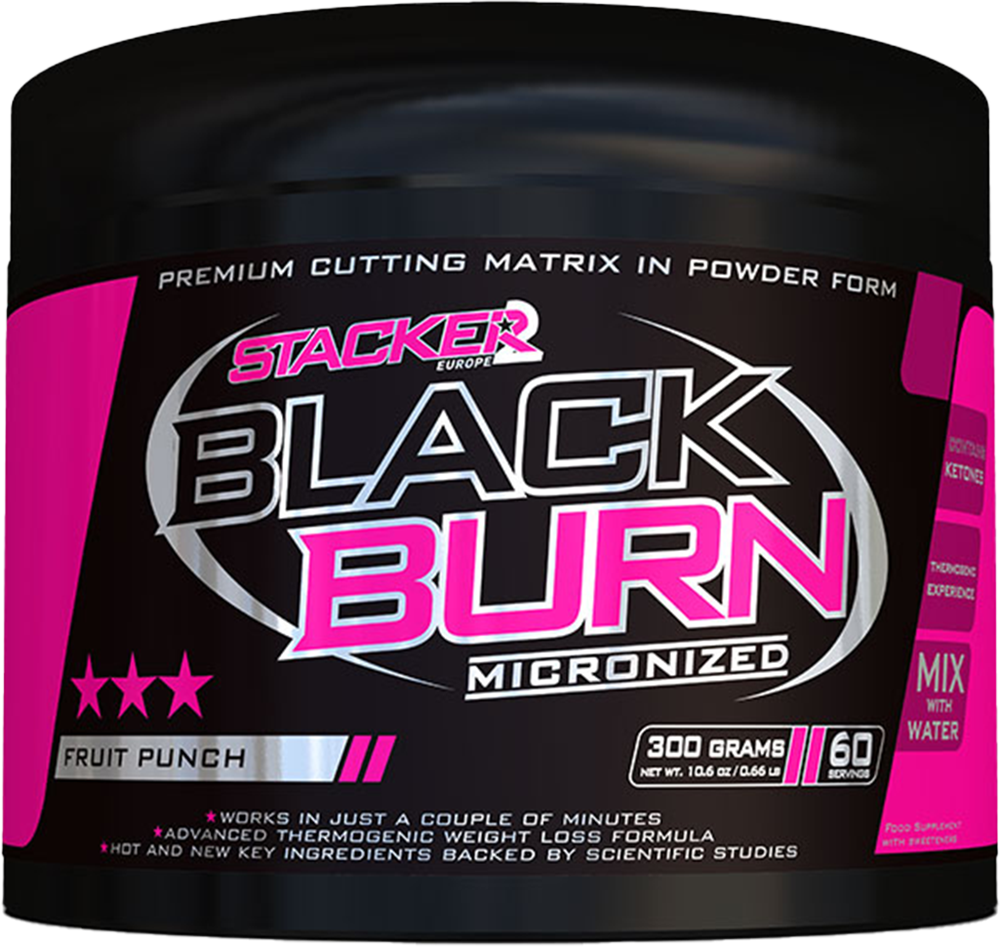 Stacker2 Black Burn Micronized - 300 g