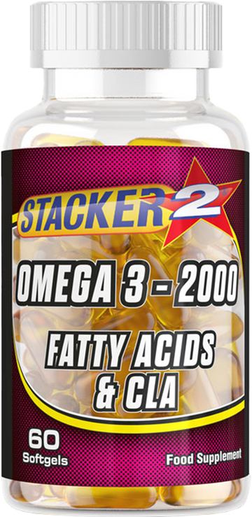 Stacker2 Omega 3 - 2000 - 60 caps