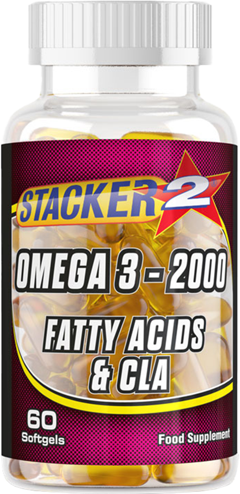Stacker2 Omega 3 - 2000 - 60 caps