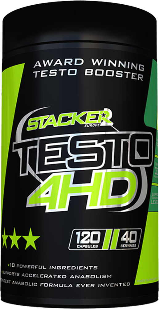Stacker2 Testo 4HD - 120 caps
