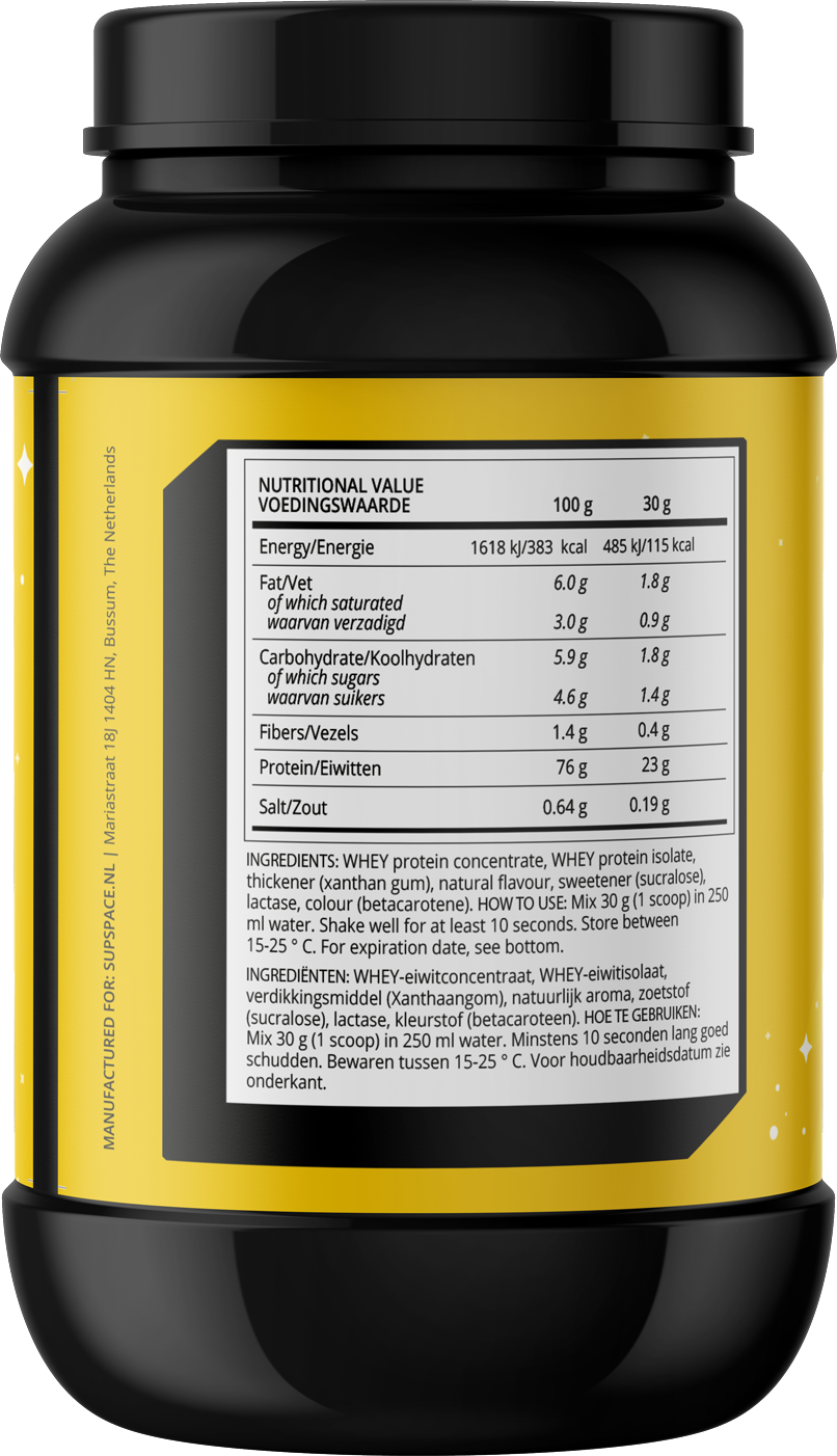 Supspace Milky Whey Protein - 1800 g