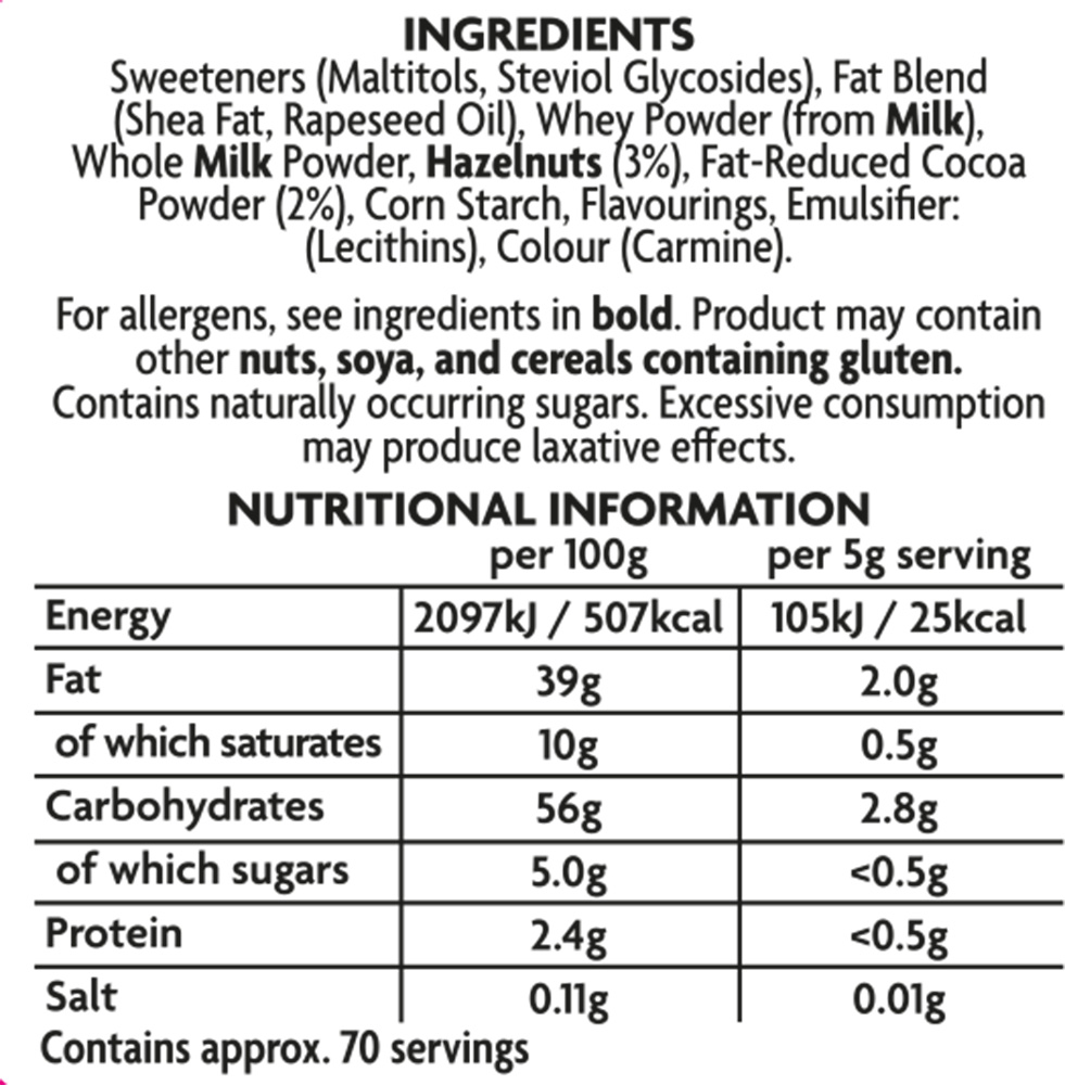 The Skinny Food Co Chocaholic Spread - 350 g