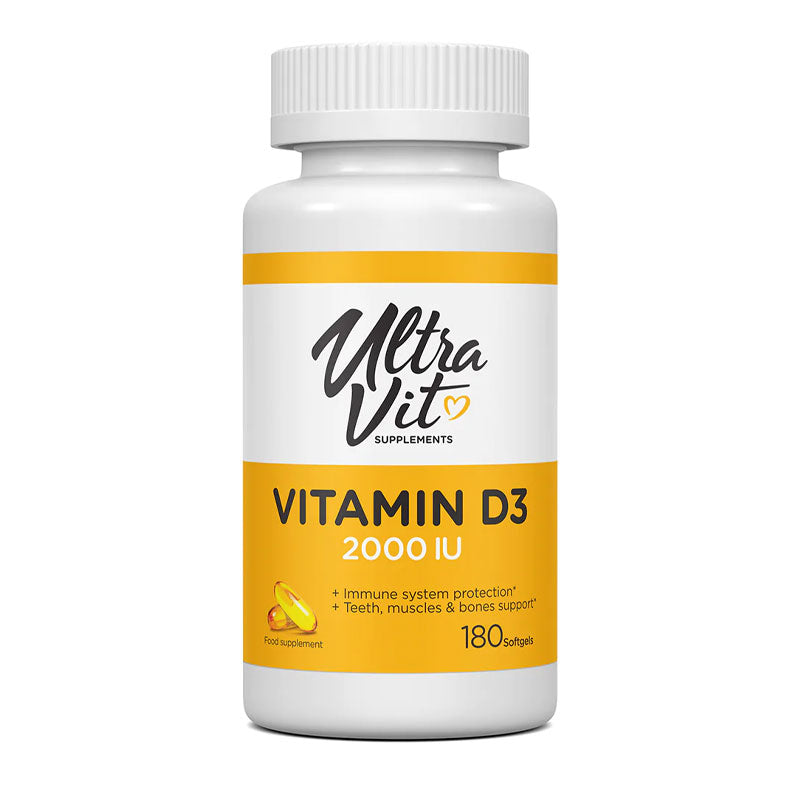 Ultravit Vitamin D3 2000IU - 180 softgels