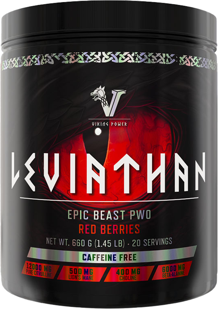 Viking Power Leviathan Hardcore PWO Caffeine Free - 660 g