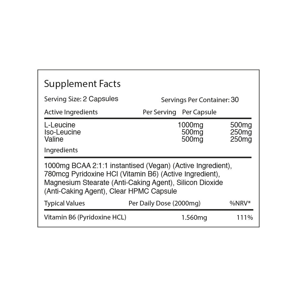 Warrior BCAA 2:1:1 - 60 tabs