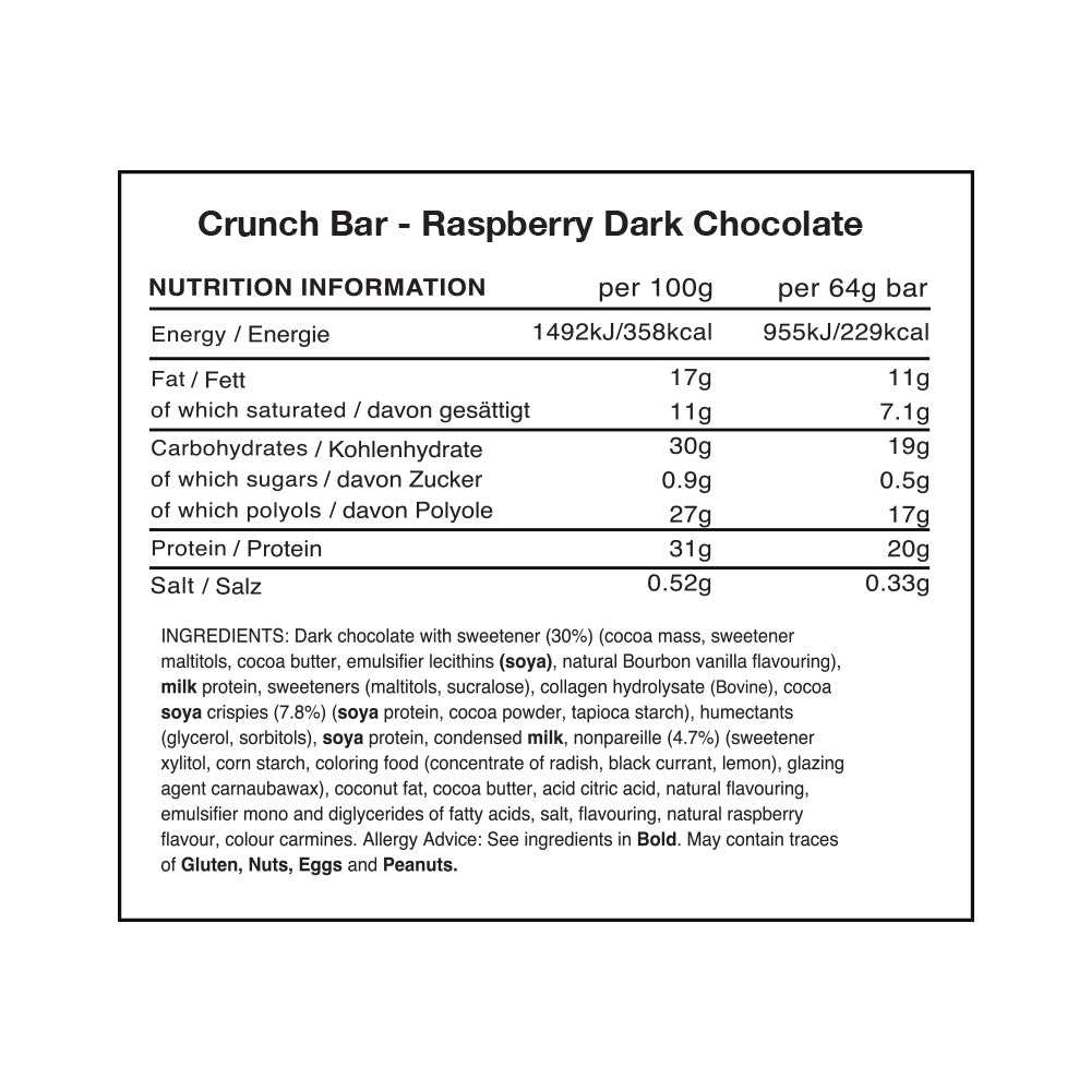 Warrior Crunch Bar - 12 x 64 g