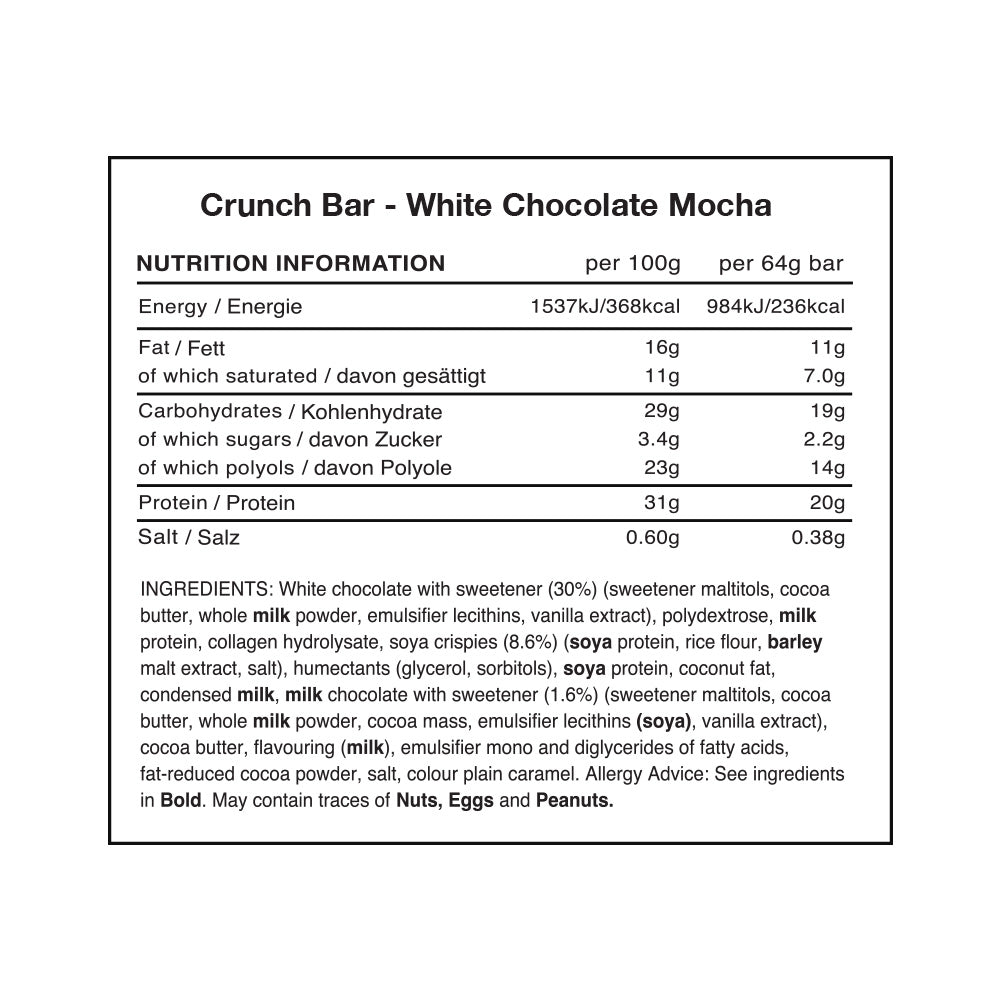 Warrior Crunch Bar - 12 x 64 g