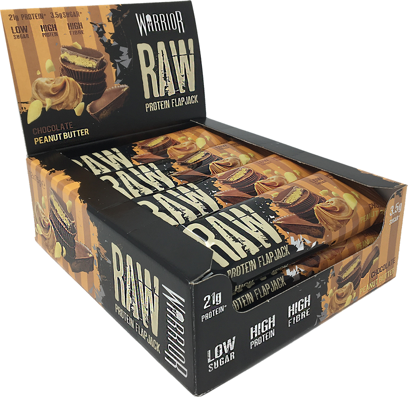 Warrior Raw Protein Flapjack - 12 x 75 g