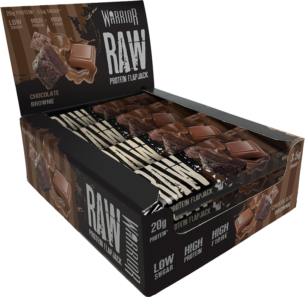 Warrior Raw Protein Flapjack - 12 x 75 g