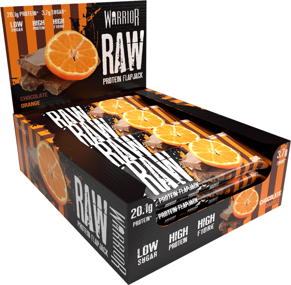 Warrior Raw Protein Flapjack - 12 x 75 g