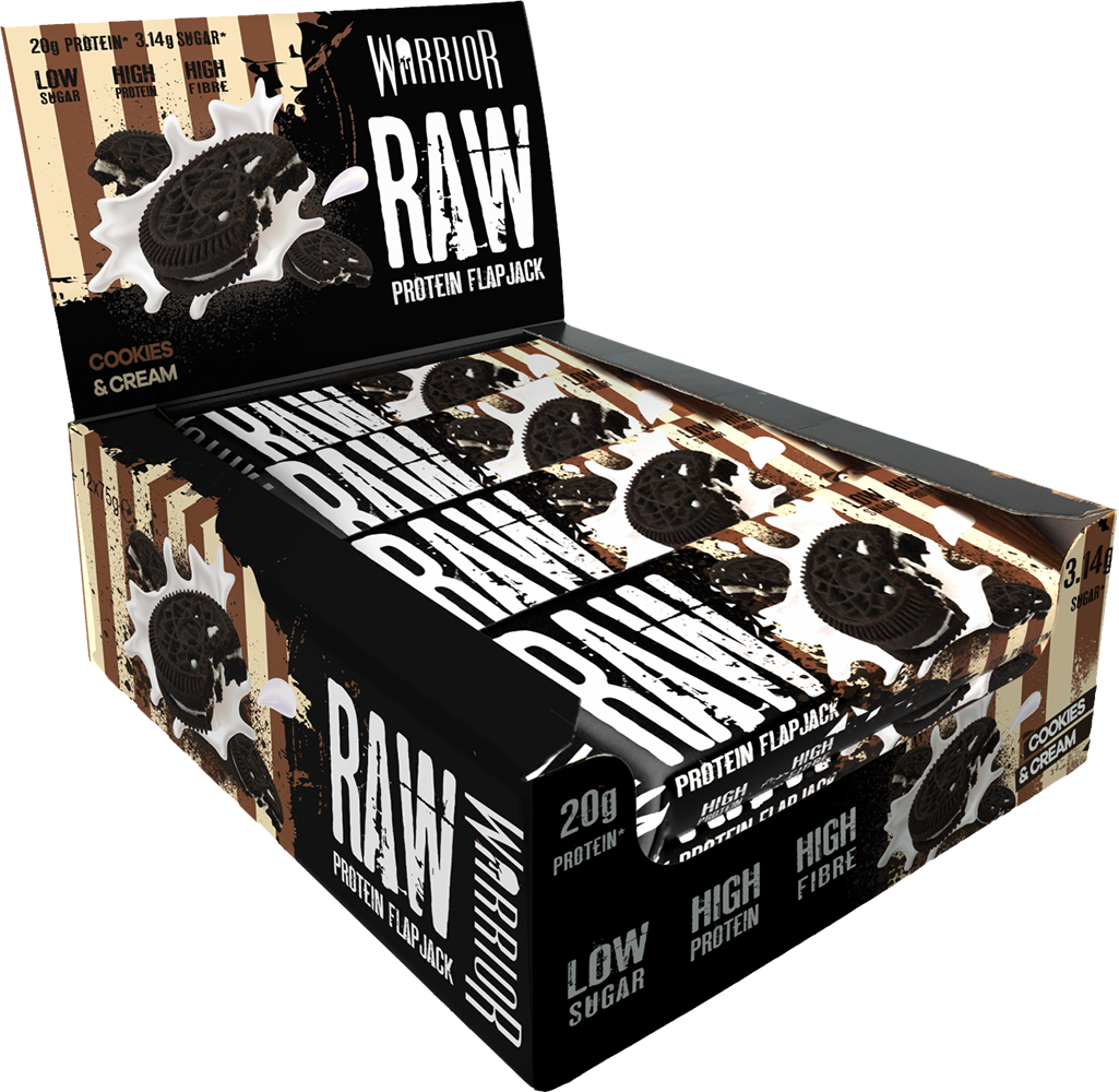 Warrior Raw Protein Flapjack - 12 x 75 g