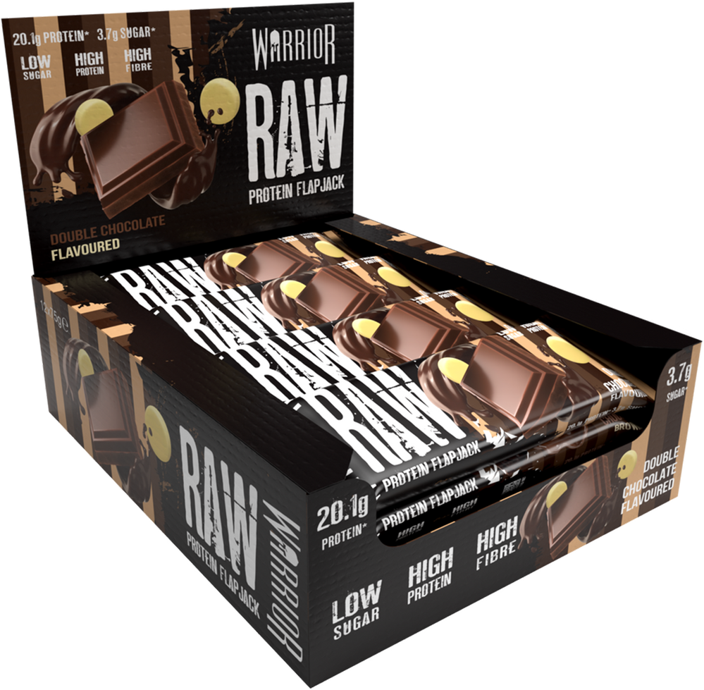 Warrior Raw Protein Flapjack - 12 x 75 g