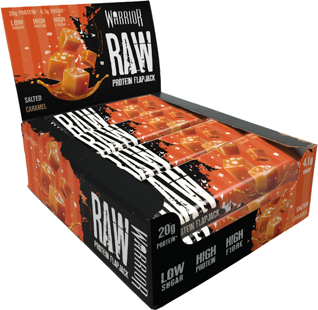 Warrior Raw Protein Flapjack - 12 x 75 g