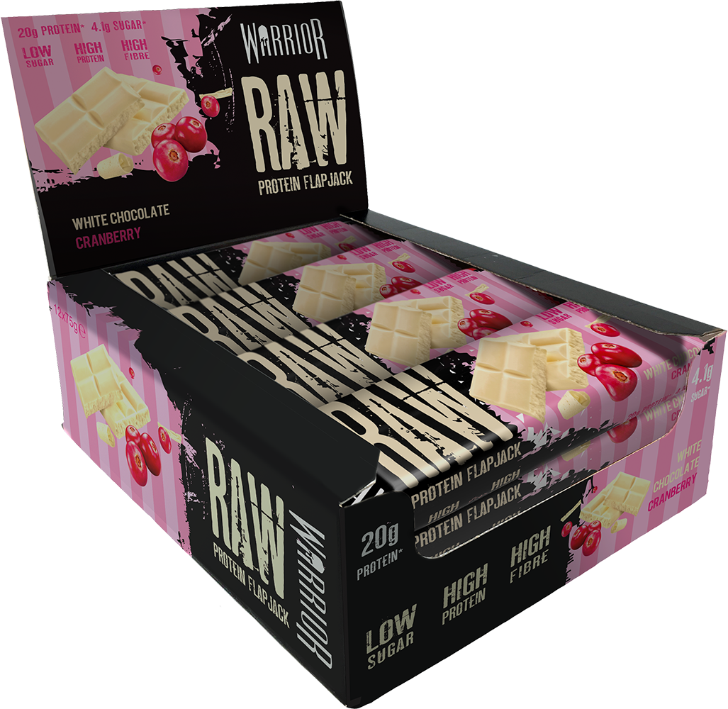 Warrior Raw Protein Flapjack - 12 x 75 g