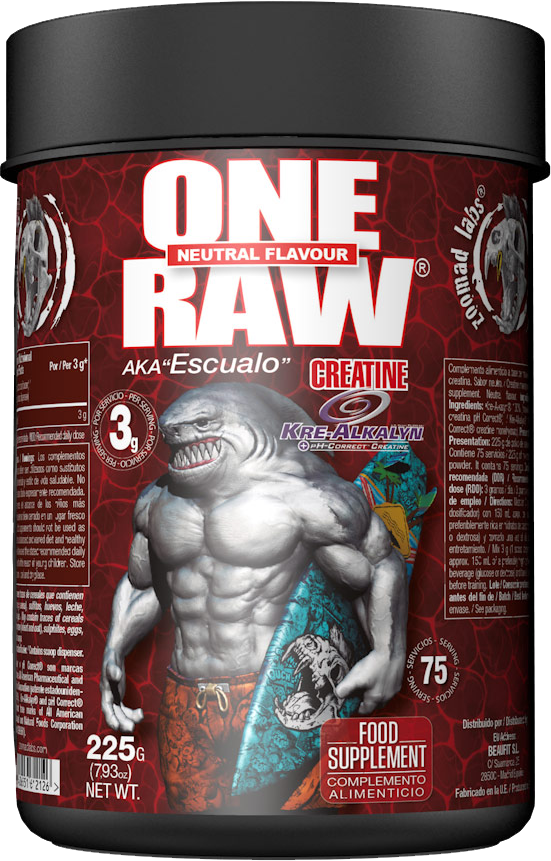 Zoomad One Raw Creatine Kre-alkalyn - 225 g