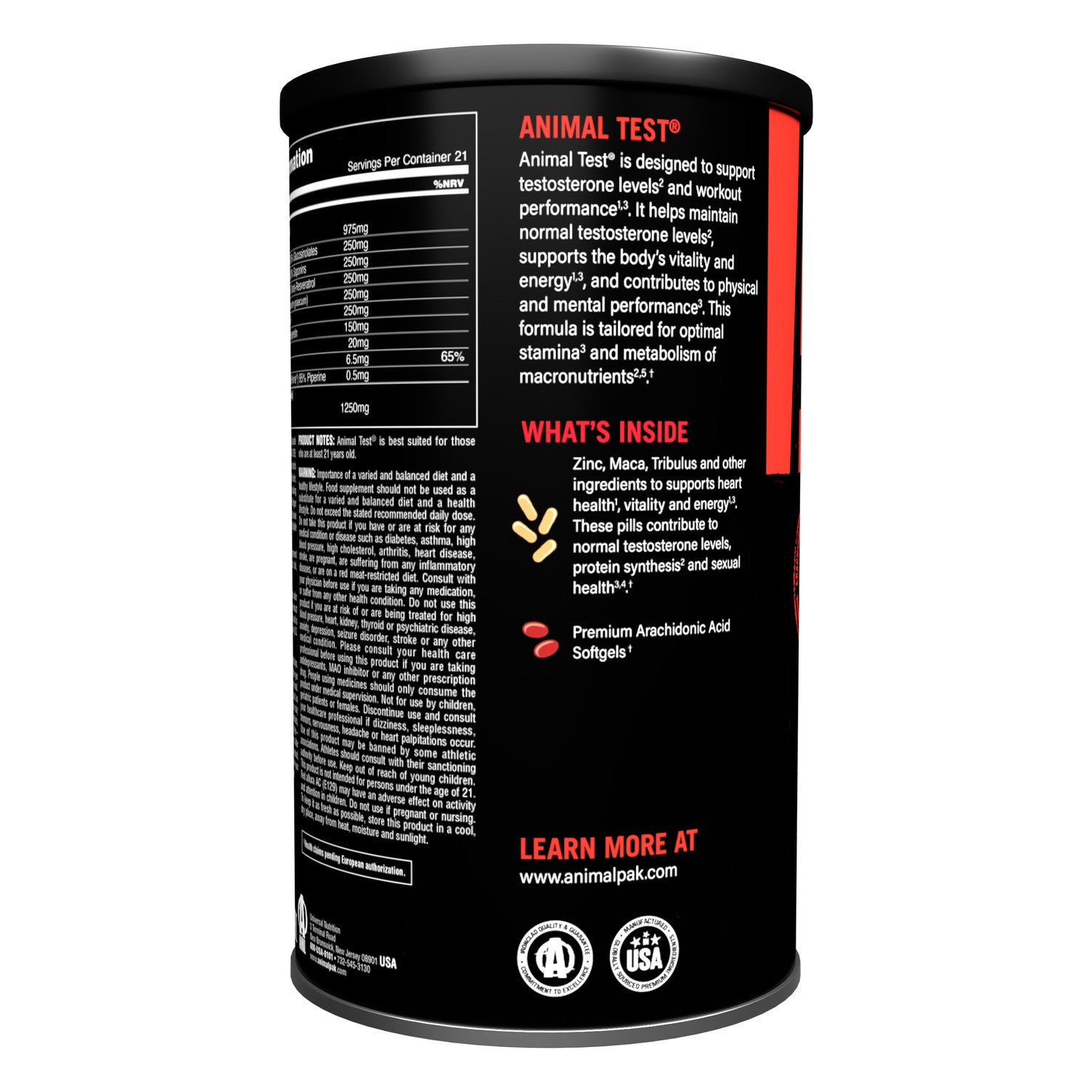 Animal Test - 21 packs