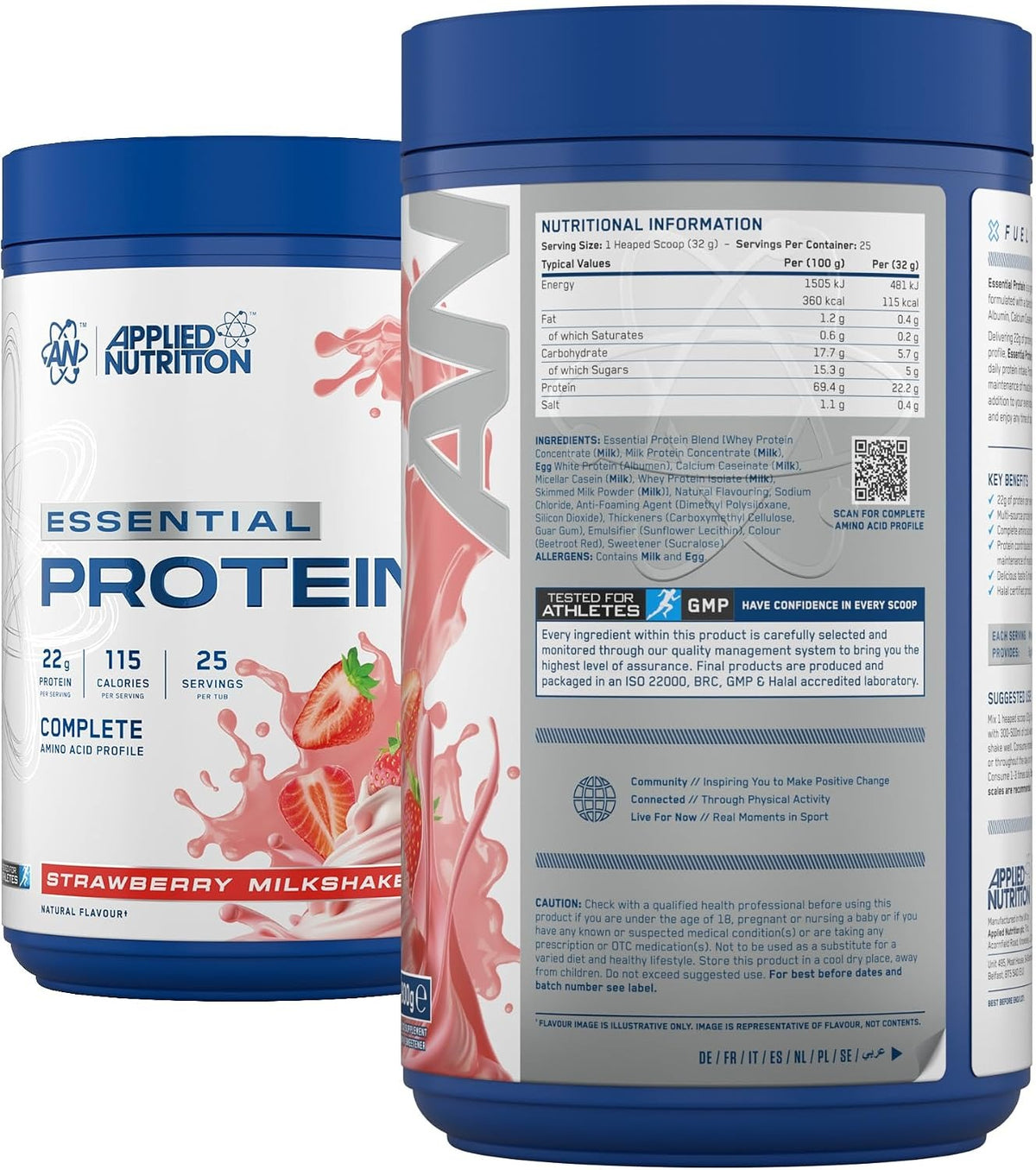 Applied Nutrition Essential Protein - 800 g